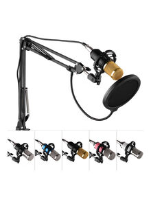 Generic Professional Condenser Microphone Kit With Mic Multicolor