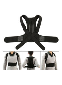 Generic Posture Corrector for Men Women and Kids Back Brace Adjustable Straps Shoulder Support Trainer