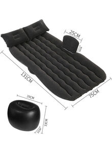 Generic Car Travel Inflatable Mattress with Two Air Pillows