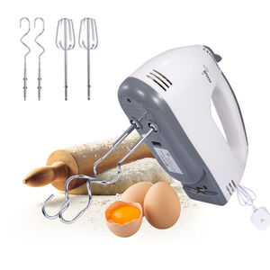 Generic Electric  7-Speed Hand Mixer Egg Beater HL54-LU White