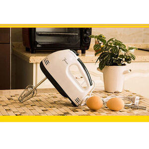 Generic Electric  7-Speed Hand Mixer Egg Beater HL54-LU White