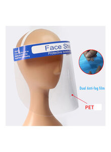 Generic Anti-fog Adjustable Full Face Shield Windproof Dustproof Hat Transparent 32.00 X 1.00 X 22.00cm