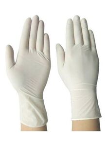 Generic High Quality Disposable Latex Hand Gloves White Smallcm