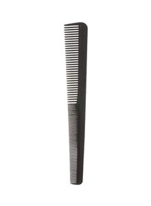 Tips & Toes Hairdressing Barber Comb Black 18cm