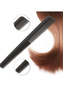 Tips & Toes Hairdressing Barber Comb Black 18cm