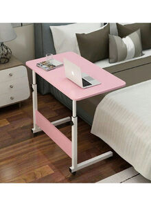 Generic Foldable Laptop Table Pink 60 x 60 x 40cm