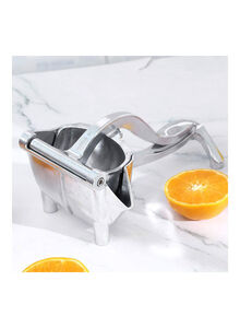 Generic Manual Metal Juicer Silver 24.5x12.5x15cm