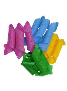 Generic Hair Curler Rollers Green/Yellow/Blue/Pink