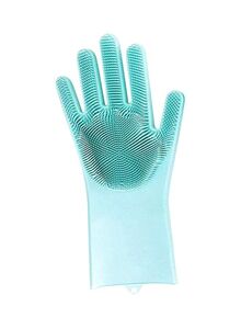 Generic Silicone Dishwashing Glove Green 36x8x18centimeter