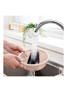 Generic Home Kitchen Faucet Water Saving Economizer Splash Proof Device Filter Valve Pink 20x10x20cm