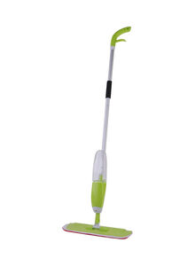 Generic Water Spray Mop with Microfiber Pad Floor Cleaning Tool Green