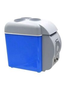 Generic Portable Electronic Refrigerator 7.5 L GE810HL0FM775NAFAMZ-18809859 Grey/Blue