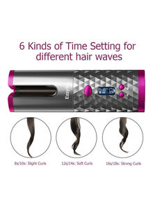 EzzySo Rechargeable Hair Curler Grey/Pink 450g