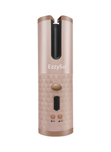 EzzySo Rechargeable Mini Hair Curler Pink/Brown