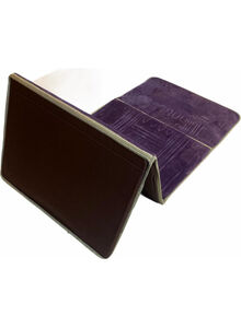 Generic Foldable Prayer Mat And Backrest Purple 109 x 52cm