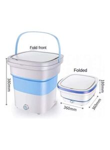 Generic Portable Washing Machine 1.8 kg 135 W 688099656775 Blue/White