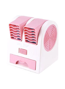 Generic Desk USB Fan With Scent Bag H263P Pink/White