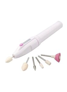 Professional Salon 5-In-1 Electric Manicure Set White