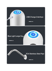 Generic USB Charge Barrelled Water Pumping Unit Multicolour