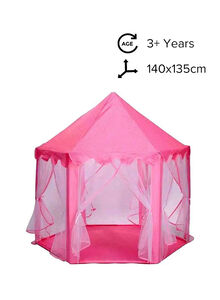 Beauenty Foldable Lightweight Compact Portable Unique Design Princess Castle Play House Tent 140x135cm