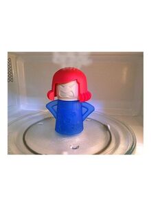 Generic Angry Mama Microwave Cleaner Blue/Beige/Red