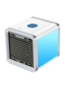 Generic USB Mini Portable Air Conditioner Blue/White/Silver