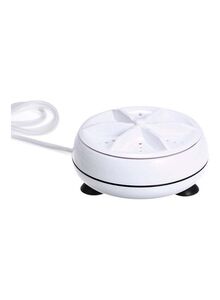 Generic 3-In-1 Portable Mini Washing Machine Rotating Turbine Washer 0.31 kg NE-CIN116 White