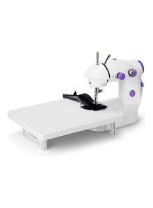 Generic Electric Small Tailoring Machine With Extension NC-H1727 White/Purple