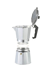Generic 3-Cup Aluminum Espresso Percolator Coffee Stovetop Maker Mocha Pot 241 g 4180242847017 Silver