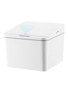 Generic Touch-free Smart  Trash Cans NA-H5659 White