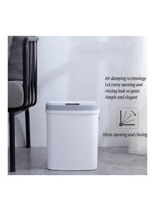 Generic Touch-free Smart Trash Can 16 l 0 W NA-H8698 White