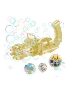 XiuWoo 8-Hole Huge Amount Automatic Bubble Maker Gun