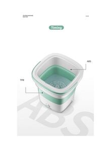 XiuWoo Portable Washing Machine 1.8 kg 135 W 2152005 Green/White