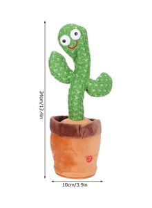 XiuWoo Electric Dancing Plant Cactus Plush Stuffed Toy with Music