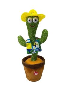 XiuWoo Dancing Cactus Plush Stuffed Toy with Music