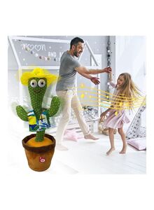 XiuWoo Dancing Cactus Plush Stuffed Toy with Music
