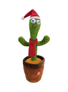 XiuWoo Dancing Plant Cactus Plush Stuffed Toy With Music