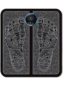 XiuWoo Portable Electric Foot Massage Mat Black/White 32 x 32cm