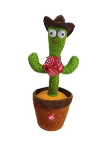 Generic Electric Dancing Cactus Plant Stuffed Toy With Music