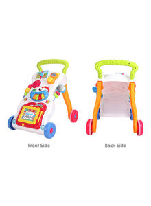 Generic Multifunctional Anti-Rollover Sit-To-Stand Baby Walker