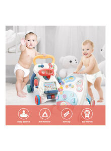 Generic Multifunctional Anti-Rollover Sit-To-Stand Baby Walker