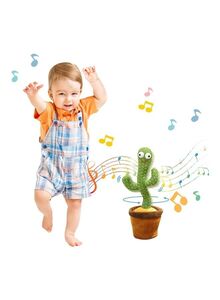 ESSEN Dancing Singing Talking Cactus Plush Puppet Toy 24x10.8x69.5cm