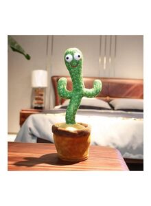 ESSEN Dancing Singing Talking Cactus Plush Puppet Toy 24x10.8x69.5cm