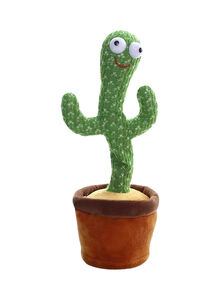 STEM Dancing Talking Toy Cactus Doll 8cm