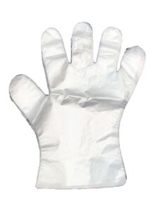 Generic Pack Of 50 Disposable Plastic Gloves Clear