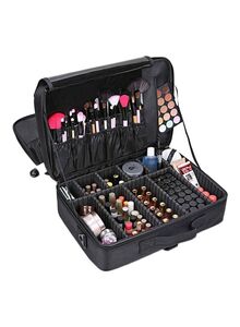 Generic Make-Up Organiser Box Black