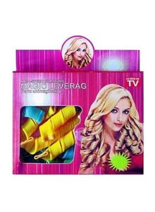 AS SEEN ON TV 20-Piece Magic Leverag Hair Curler Set Multicolour 23.8x22x4.7cm