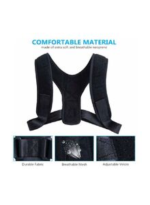 Generic Adjustable Posture Corrector Back Support Brace Belt