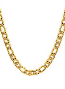 BLING JEWELRY Figaro Link Chain Necklace