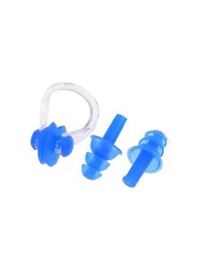 Generic 3-Piece Swimming Nose Clip and Ear Plug Set